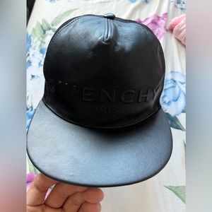 Authentic GIVENCHY Black Logo Moulded Baseball Cap $490